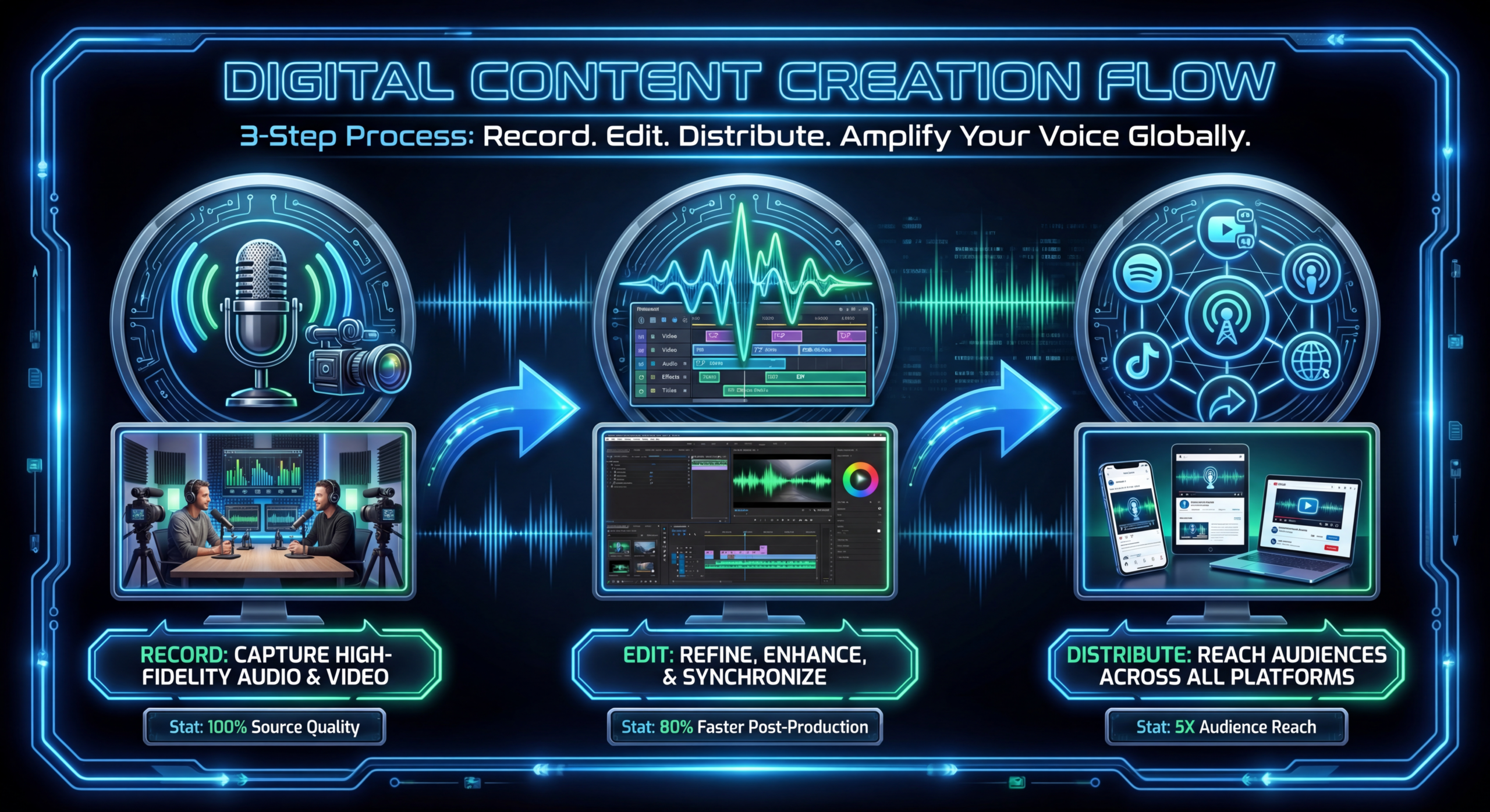 Podcast Video Production: How to Record, Edit and Distribute