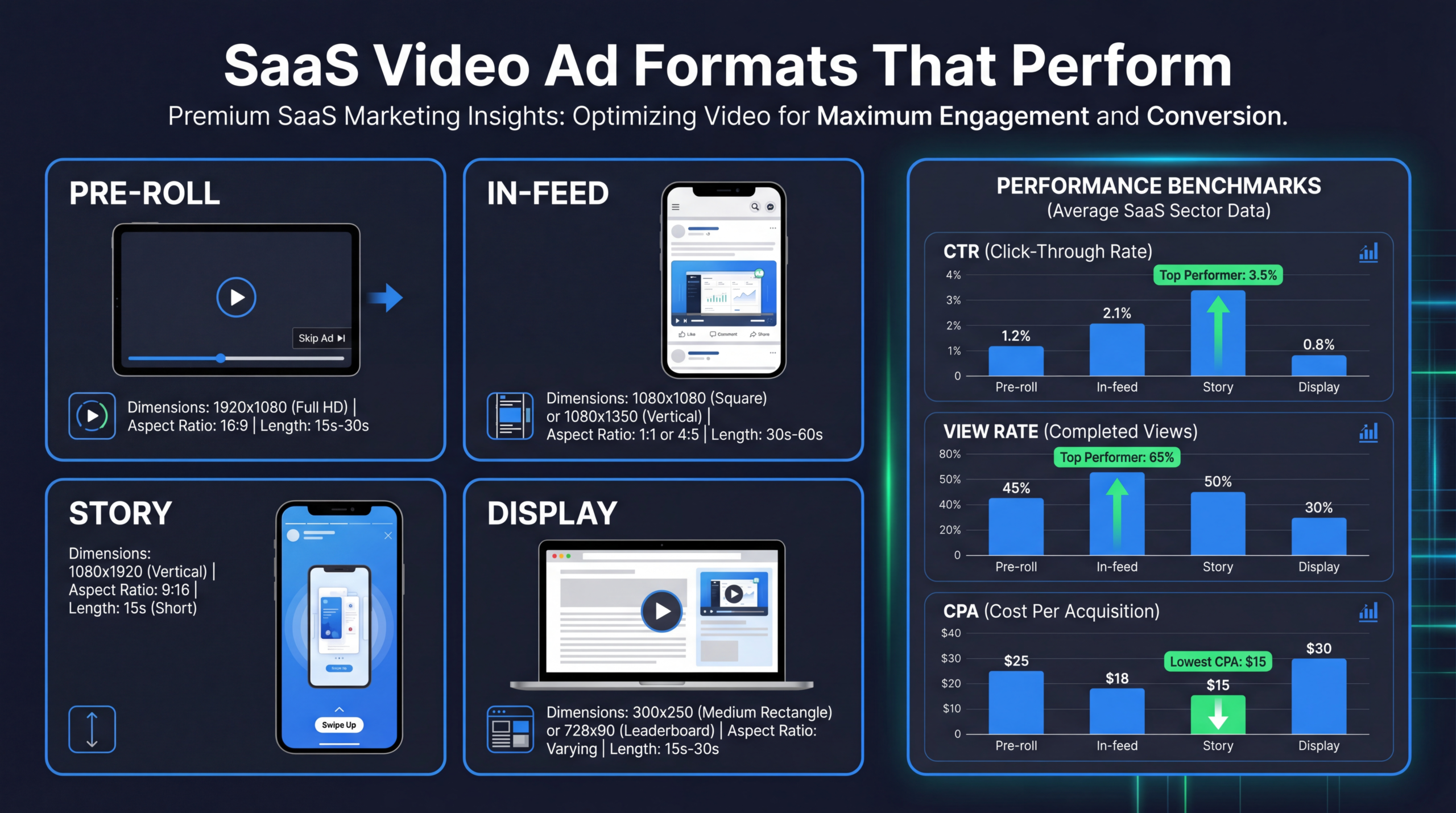 Video Ad Creative for SaaS: Formats That Perform