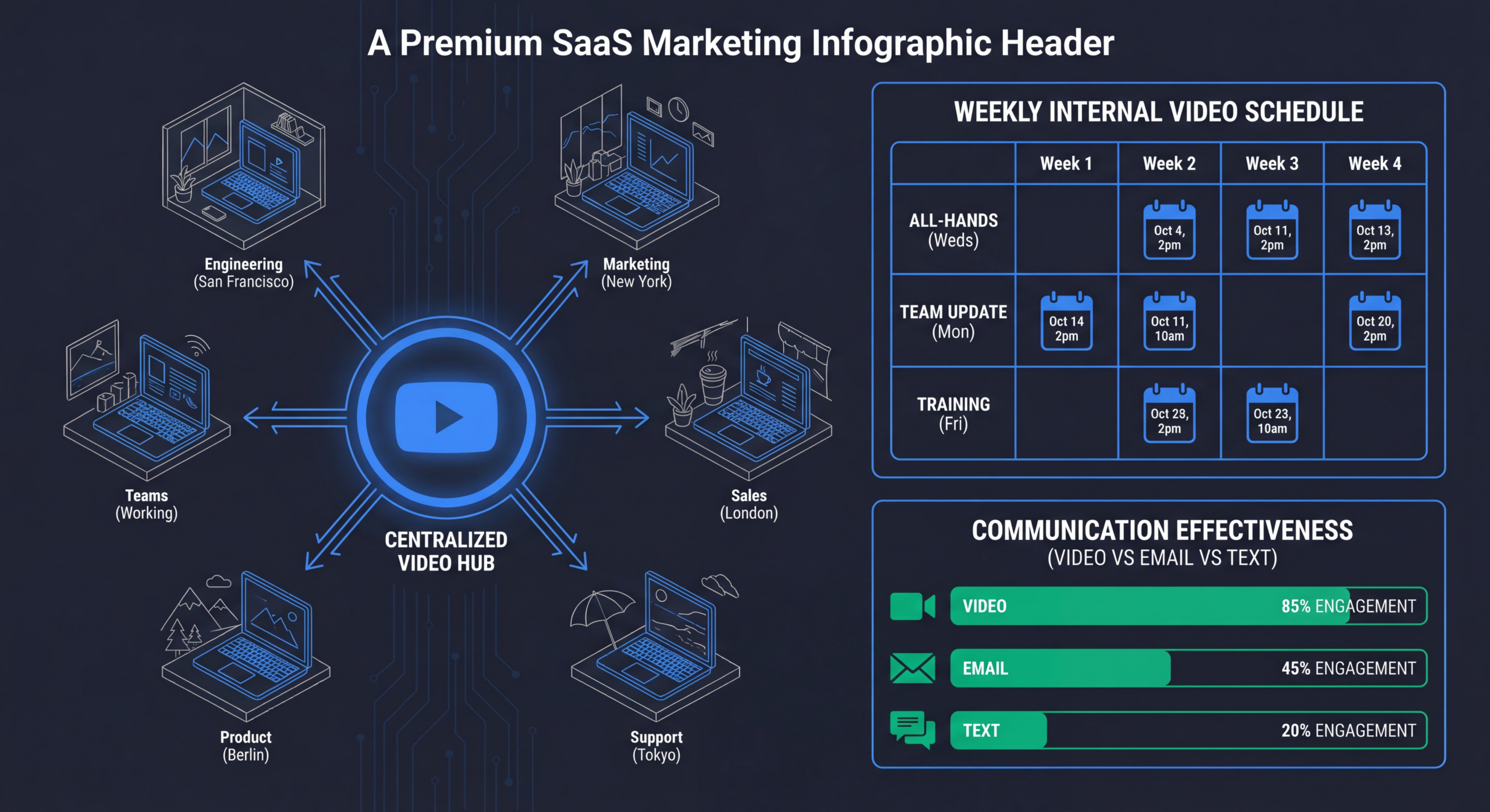 Internal Communications Video for Remote SaaS Teams