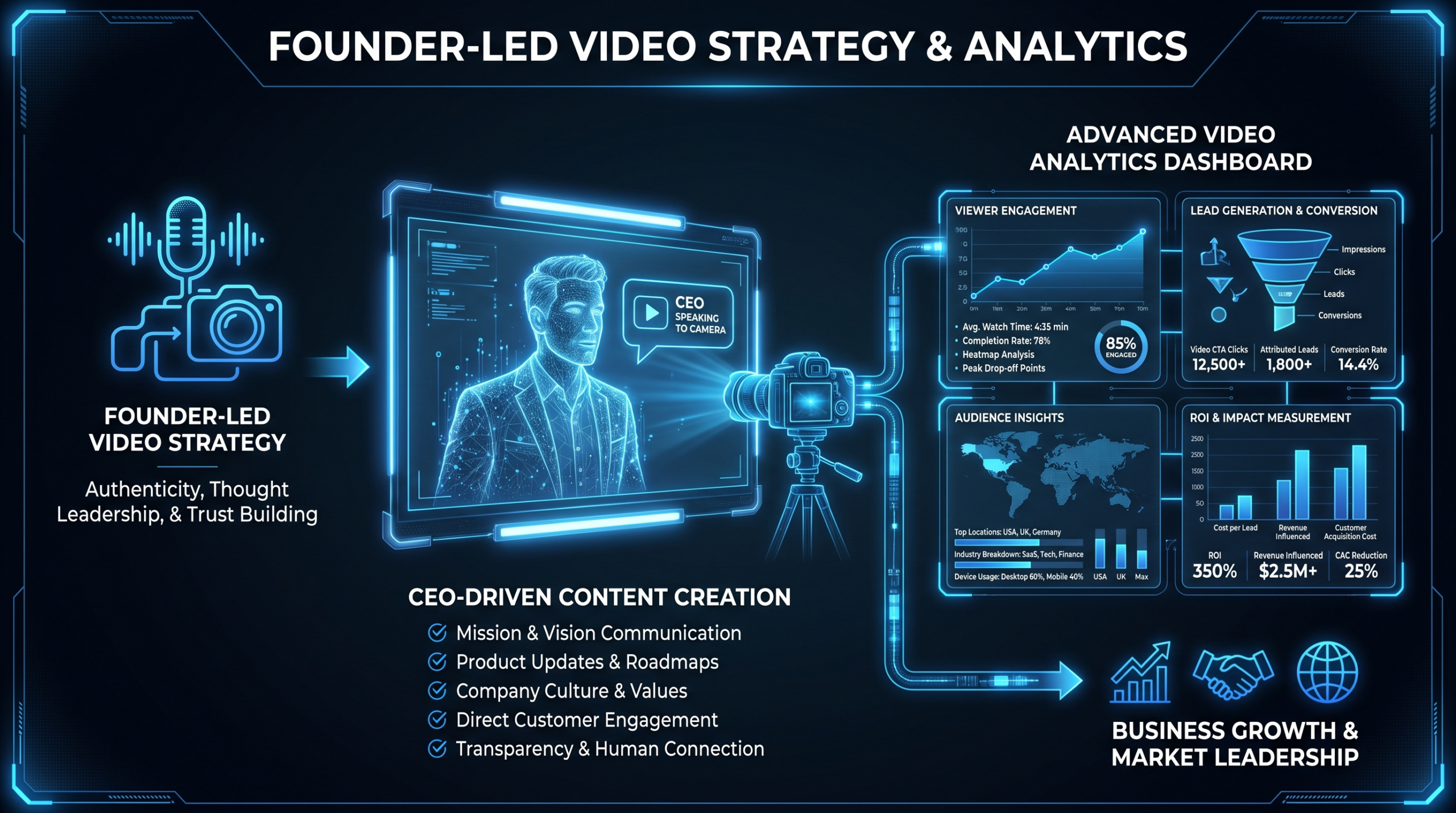Founder-Led Video: Why CEOs Outperform Brands