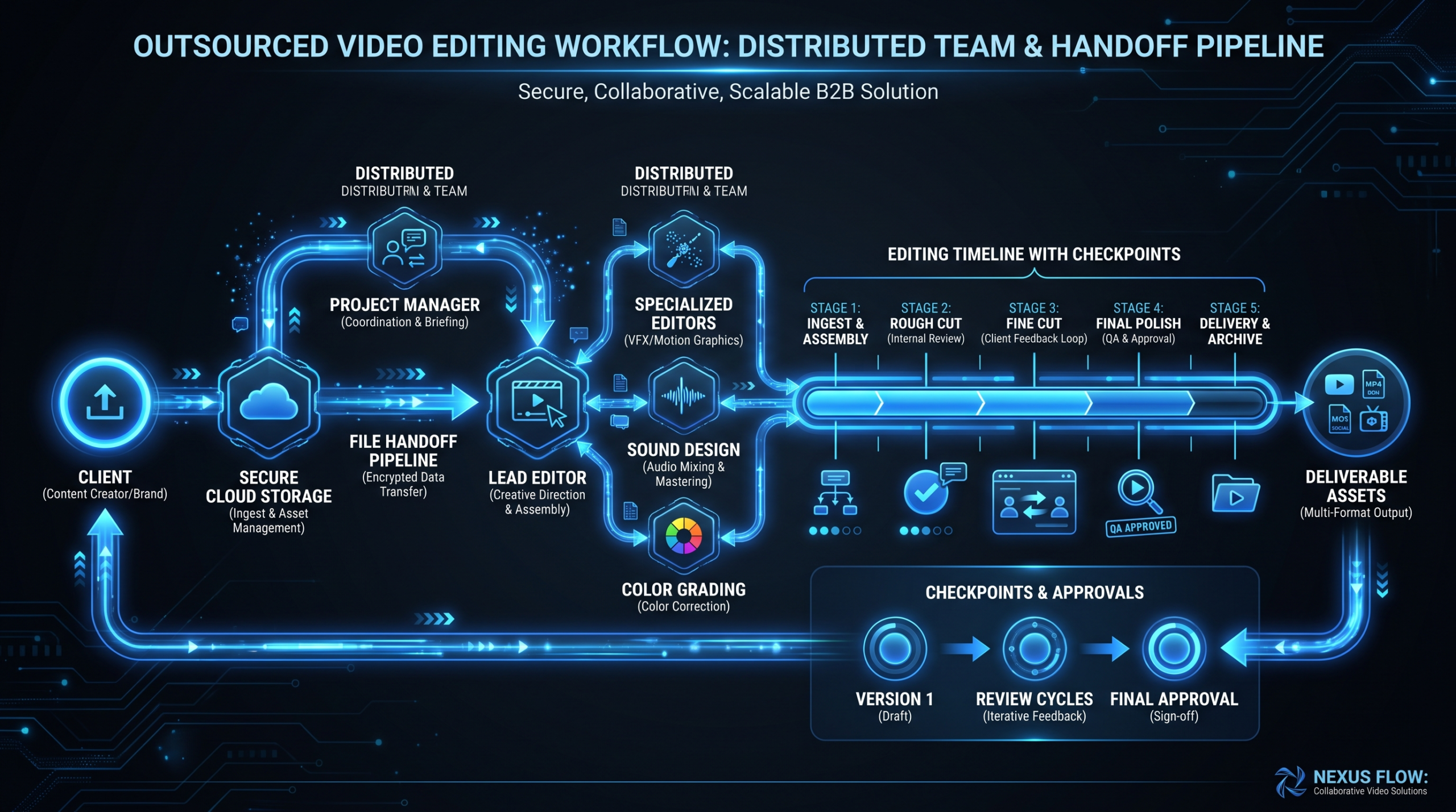 Outsourced Video Editing: The Complete 2026 Guide