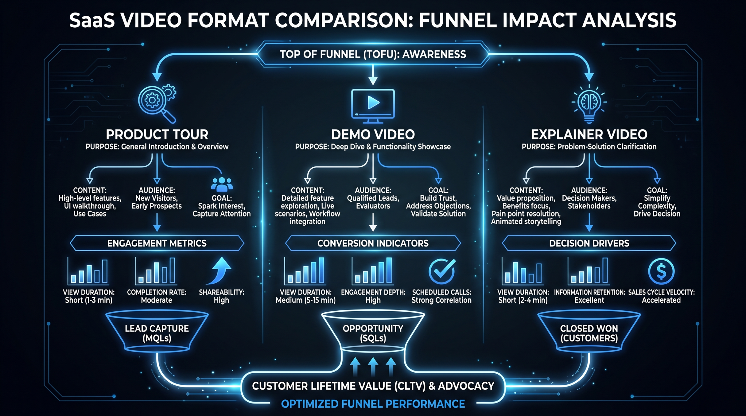 Product Tour vs Demo vs Explainer: A Framework for SaaS Marketers