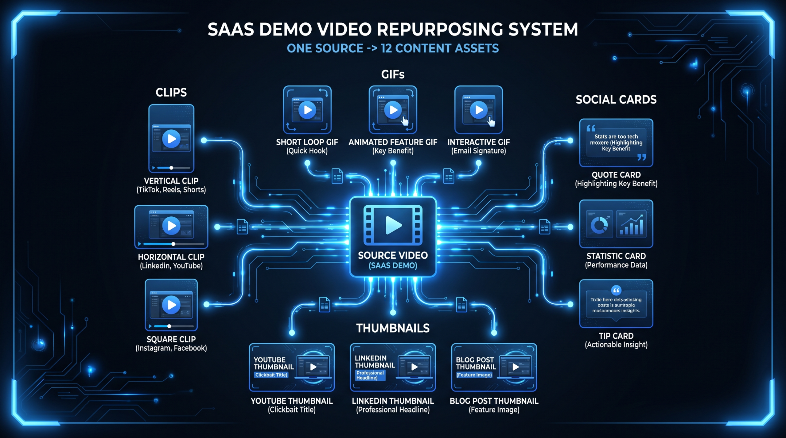 One Demo Video, 12 Pieces of Content: A System for SaaS Marketing Teams