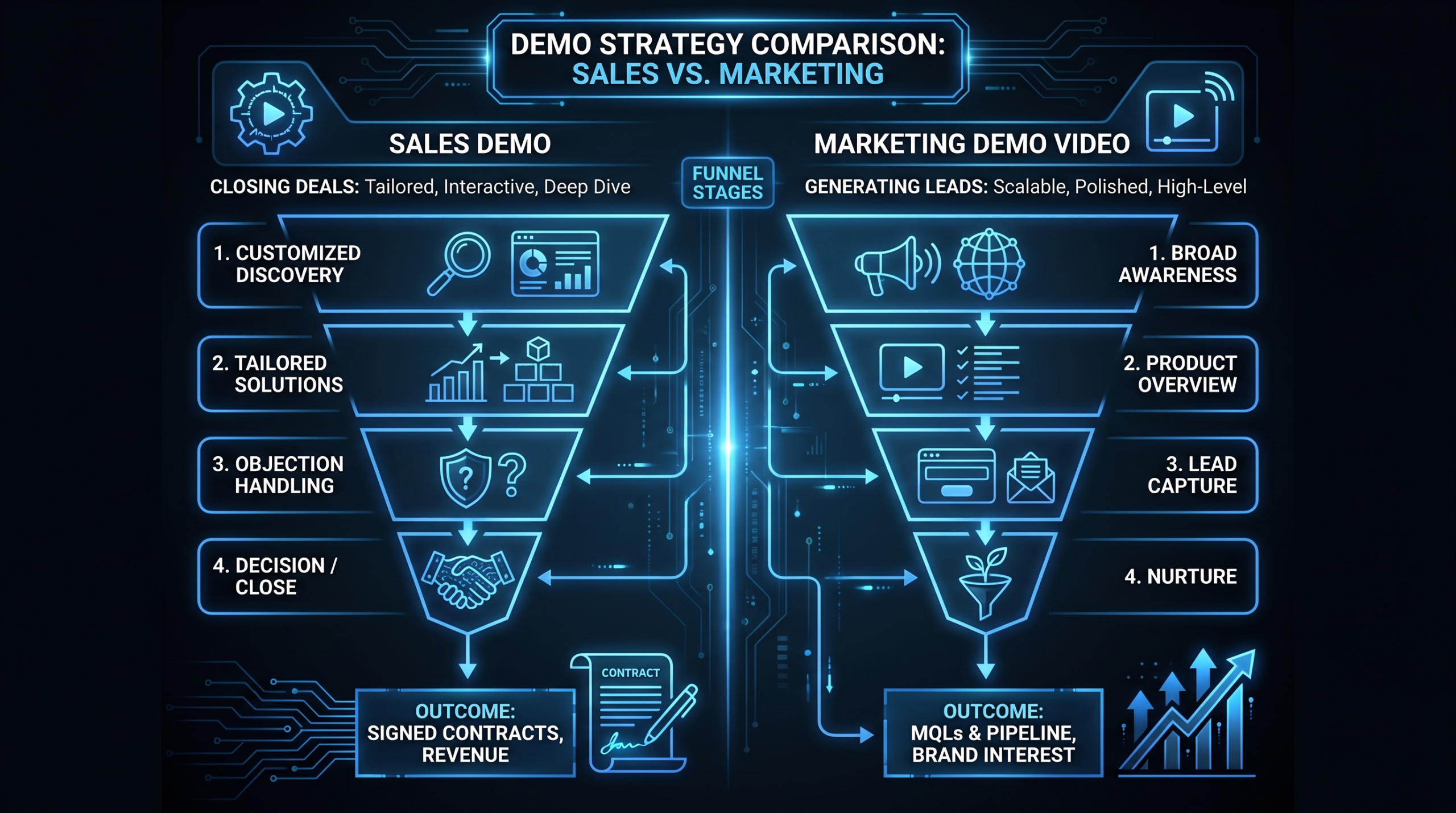 Sales Demo vs Marketing Demo Video: You Need Both